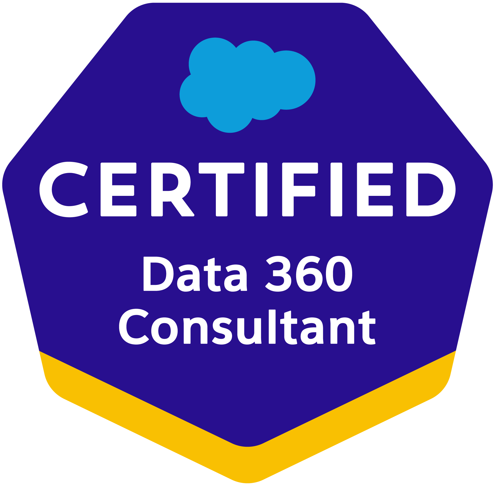 Insignia de la certificación Certified Data 360 Consultant