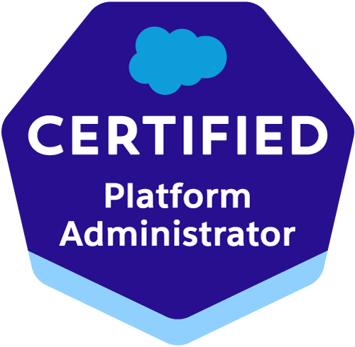Insignia de la certificación Certified Platform Administrator