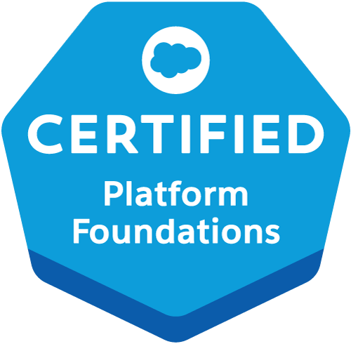 Insignia de la certificación Certified Platform Foundations