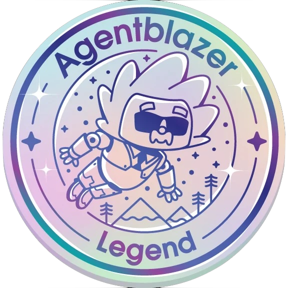 Insignia de la certificación Agentblazer Legend